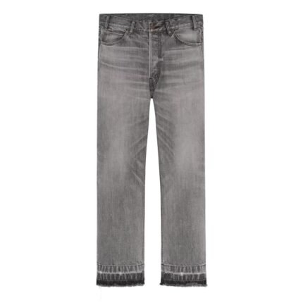 CELINE WESLEY JEANS IN GREY VALLEY WASH DENIM