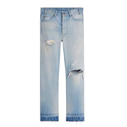 CELINE WESLEY JEANS IN EASTSIDE DISTRESSED DENIM