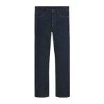 CELINE KURT JEANS IN RAW WASH DENIM