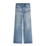 CELINE FLARED SURF JEANS IN SUMMER DAZED WASH DENIM