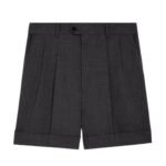 CELINE SCHOOL BOY SHORTS IN WOOL