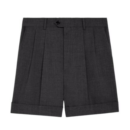 CELINE SCHOOL BOY SHORTS IN WOOL