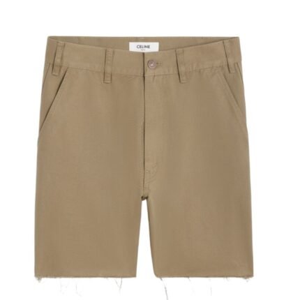 CELINE WESLEY SHORTS IN COTTON TWILL