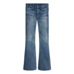 CELINE MARCO JEANS IN DARK UNION WASH DENIM