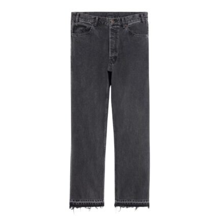 CELINE WESLEY JEANS IN CHARCOAL WASH DENIM