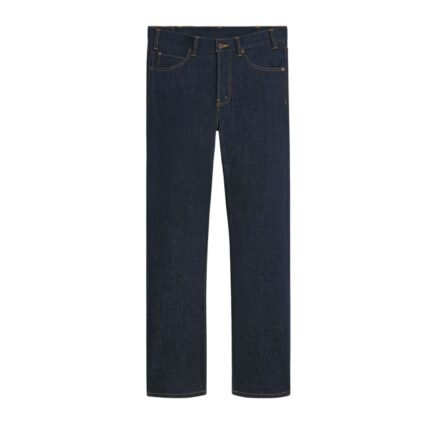 CELINE KURT JEANS IN RAW WASH DENIM
