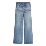 CELINE FLARED SURF JEANS IN SUMMER DAZED WASH DENIM