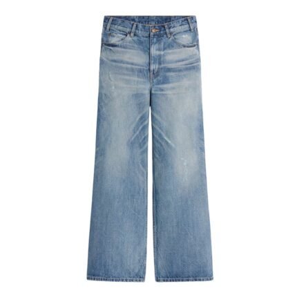CELINE FLARED SURF JEANS IN SUMMER DAZED WASH DENIM