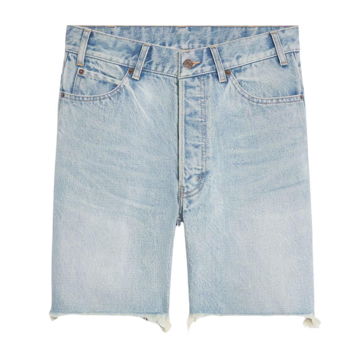 1 CELINE WESLEY SHORTS IN HORIZON WASH DENIM