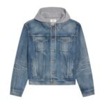CELINE TRUCKER JACKET IN UNION WASH DENIM