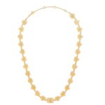 CELINE CŒUR NECKLACE IN BRASS WITH GOLD FINISH