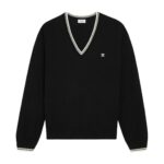 CELINE TRIOMPHE V NECK SWEATER IN WOOL