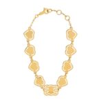 CELINE CŒUR BRACELET IN BRASS WITH GOLD FINISH
