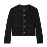 CELINE CHASSEUR JACKET IN CASHMERE FLANNEL