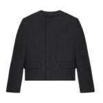 CELINE SHORT MODS JACKET IN WOOL GABARDINE