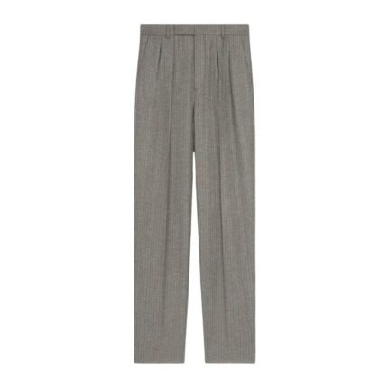 CELINE KEITH PANTS IN STRIPED FLANNEL