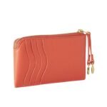 LORO PIANA EXTRA ZIP POUCH CORAL FICTION