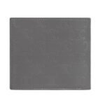 CELINE BI FOLD WALLET WITH COIN COMPARTMENT IN CALFSKIN WITH TRIOMPHE EMBOSSED ANTHRACITE