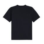 CELINE TRIOMPHE LOOSE T SHIRT IN COTTON JERSEY BLACK-WHITE