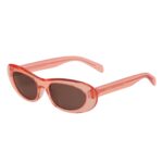 CELINE CAT EYE S310 SUNGLASSES IN ACETATE TRANSPARENT CORAL