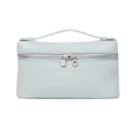 LORO PIANA EXTRA POCKET MINI POUCH MINTY BREEZE