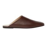 LORO PIANA ALBA FLAT MULE FLUFFY PINK