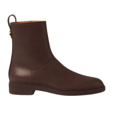 LORO PIANA KILDA ANKLE BOOT BROWN EBONY