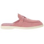 LORO PIANA CHARMS WALK BABOUCHE LOAFER BAOBAB GREEN