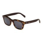 CELINE BLACK FRAME 41 SUNGLASSES IN ACETATE STRIPED HAVANA