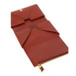 LORO PIANA GHIERA CARD HOLDER DEEP KUMMEL
