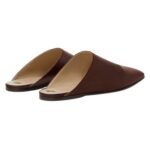 LORO PIANA ALBA FLAT MULE POWDER BROWN