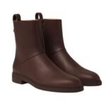LORO PIANA KILDA ANKLE BOOT BROWN EBONY