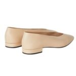 LORO PIANA REBECCA BALLET FLAT NATURAL LIGHT CAMEL