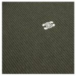 CELINE TRIOMPHE CREW NECK SWEATER IN WOOL AND CASHMERE KHAKI