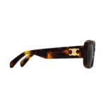 CELINE TRIOMPHE 04 SUNGLASSES IN ACETATE DARK HAVANA