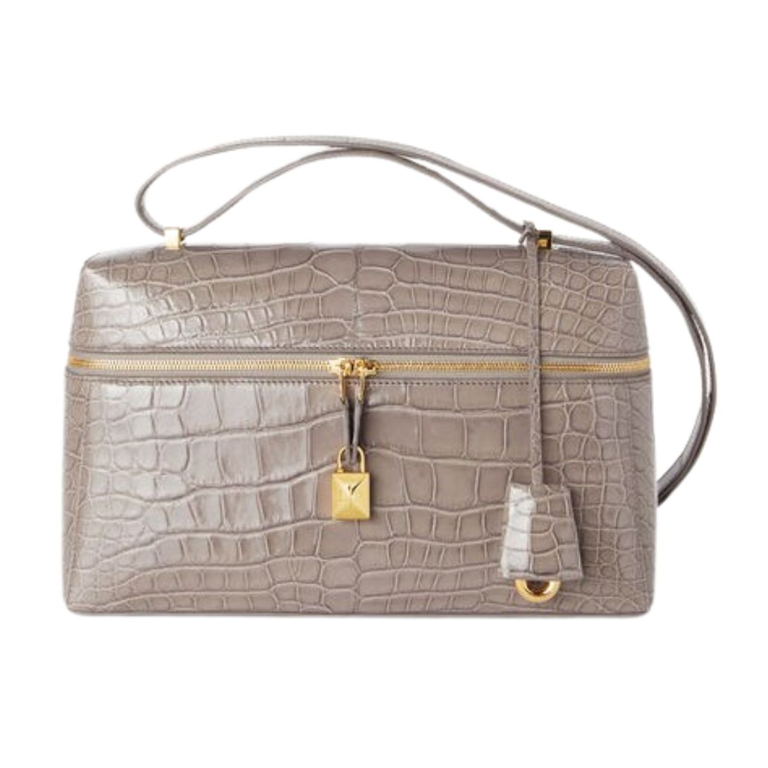 13 LORO PIANA EXTRA BAG L27 PUDDLE GRAY