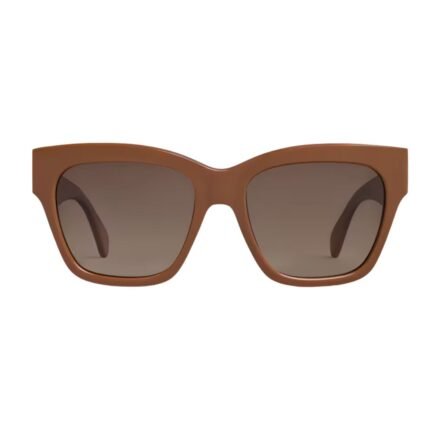 CELINE TRIOMPHE 09 SUNGLASSES IN ACETATE CAMEL