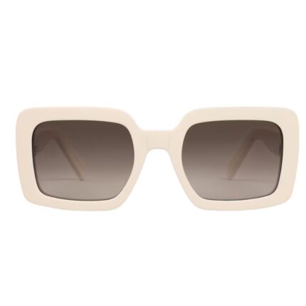 CELINE TRIOMPHE 13 SUNGLASSES IN ACETATE IVORY
