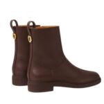 LORO PIANA KILDA ANKLE BOOT BROWN EBONY