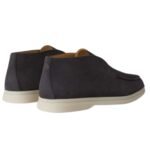 LORO PIANA OPEN WALK ANKLE BOOT CAVIAR