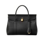 LORO PIANA LOOM BAG L25 BLACK-SUN GOLD