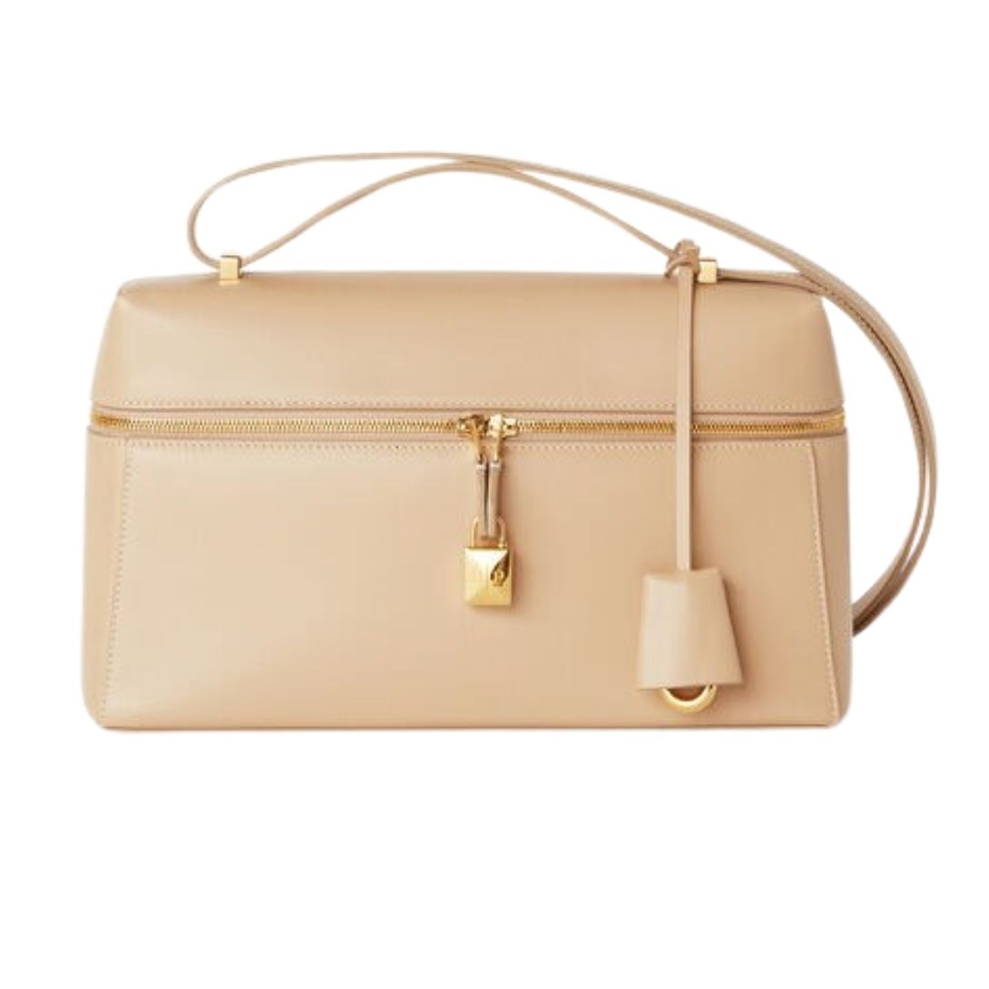13 LORO PIANA EXTRA BAG L27 LIGHT MASTIC