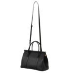 LORO PIANA LOOM BAG L25 BLACK-SUN GOLD