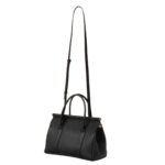 LORO PIANA LOOM BAG L25 BLACK-SUN GOLD