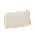 LORO PIANA EXTRA ZIP POUCH WHISPER WHITE