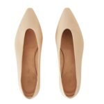 LORO PIANA REBECCA BALLET FLAT NATURAL LIGHT CAMEL