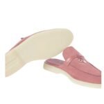 LORO PIANA CHARMS WALK BABOUCHE LOAFER NOISETTE ROSE