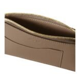 LORO PIANA EXTRA ZIP POUCH WARM MASTIC