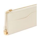LORO PIANA EXTRA ZIP POUCH WHISPER WHITE
