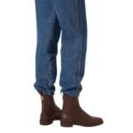 LORO PIANA KILDA ANKLE BOOT BROWN EBONY